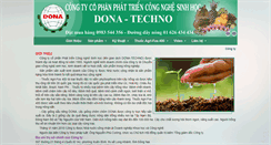 Desktop Screenshot of donatechno.com.vn